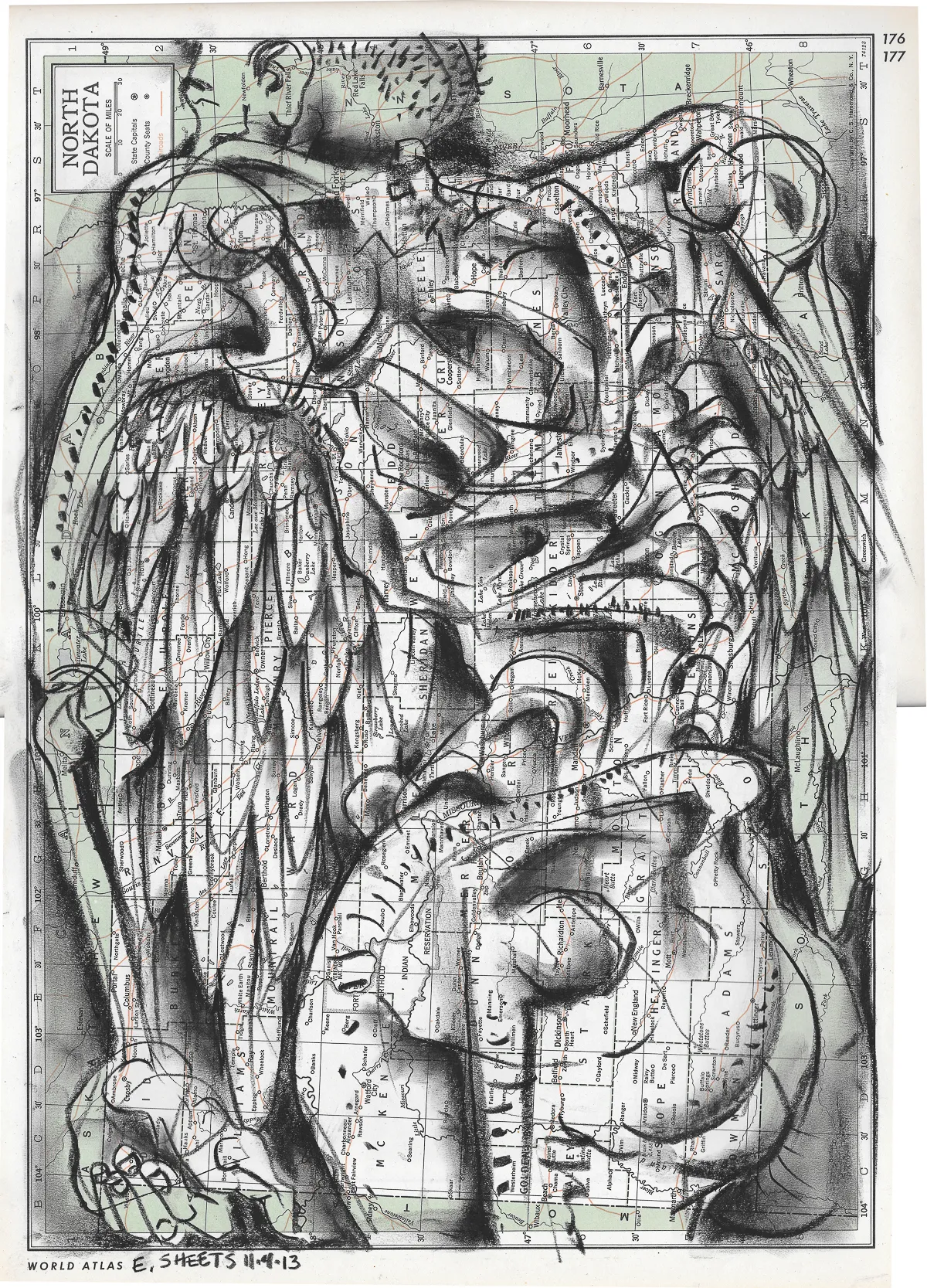Drawing by Erik Sheets